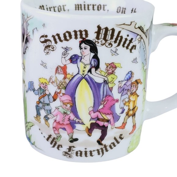 Snow White Paul Cardew England, 2012 Coffee Hot Drink Mug, Set of 3 - Picture 3 of 9